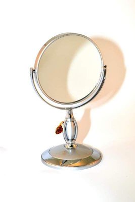 B4 906 S3/C Silver Зеркало 2-х стороннее, 3-х кратное увеличение 12,5 см