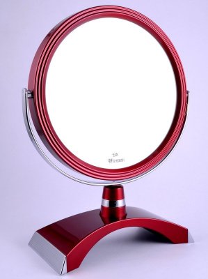 B6 300 RUBY/C Red Зеркало настольное 2-стороннее 5-кратное увеличение