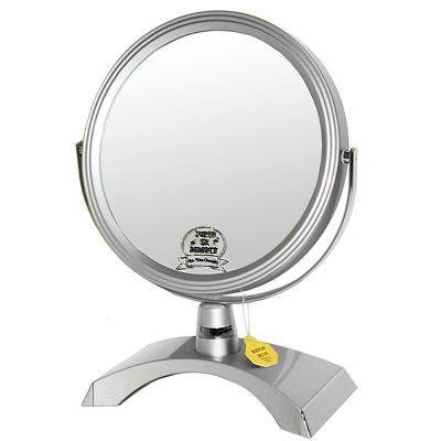 B7 300 S3/C Silver Зеркало настольное 2-стороннее 5-кратное увеличение 18 см.