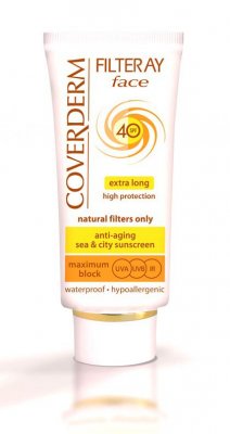 Крем солнцезащитный для лица Coverderm Filteray Face SPF 40 