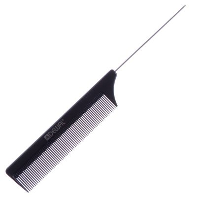 CO-6105 Гребень с металлическим хвостиком (20,5 см)