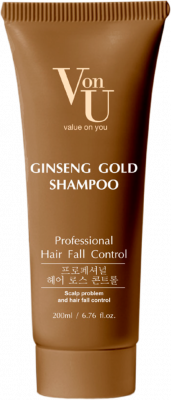 Ginseng Gold Shampoo Шампунь с экстрактом золотого женьшеня (200 мл)