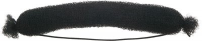 HO-5112 Black Валик для прически черный, сетка с резинкой, 21 см