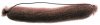 HO-5112 Brown Валик для прически коричневый, сетка с резинкой, 21 см