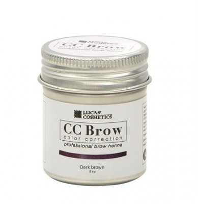 Хна для бровей CC Brow (dark brown) темно-коричневый