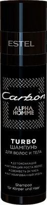 TURBO-шампунь для волос и тела AHC/250 ESTEL ALPHA HOMME CARBON, 250 мл