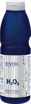 Стабилизированный Оксидант для волос ESTEL DE LUXE 6%, DL500/SO, 500 мл