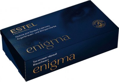 Краска для бровей и ресниц EN/2 Enigma тон иссиня-черный