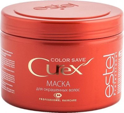 Маска для окрашенных волос CUREX Color Save, ESTEL CU500/M4, 500 мл