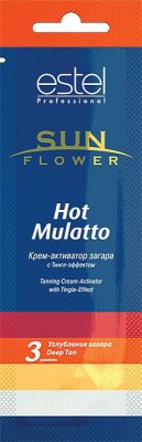 Крем-активатор загара SOL/4 SUN Flower Hot Mulatto 15 мл