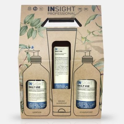 INSIGHT Набор DAILY USE (шампунь и кондиционер 400 мл + маска 250 мл)
