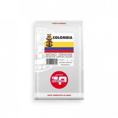 Кофе в зернах PASCUCCI Колумбия 250 гр.