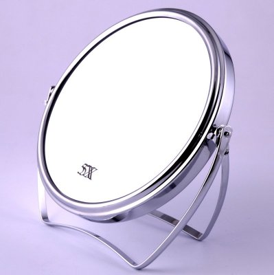 TSMT 66 Зеркало настольное металлическое 2-х стороннее 5-ти кратное увеличение