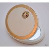 T 661 m PER/G WPearl Gold Зеркало компактное 3-кратное увеличение с кристаллами