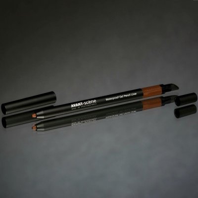 Карандаш для гелевой подводки водостойкий, коричневый Waterproof Gel Pencil Liner 