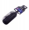 BRWT 130 Расчёска массажная BLACK для мокрых волос, деревянная, нейлоновая щетина, прямоугольная