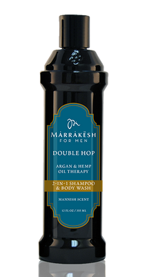 2 в 1 Мужской шампунь/гель для душа Marrakesh for Men Double Hop Shampoo & Body Wash