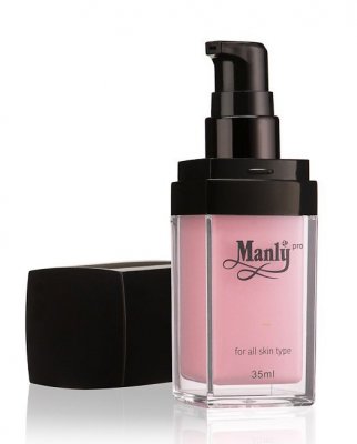 База под макияж HD Manly PRO увлажняющая освежающая (прозрачно-нежно-розовая)