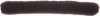 HO-5111 Brown Валик для прически коричневый, губка с кнопкой, 25 см
