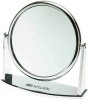 MR-425 Зеркало настольное, пластик, серебристое 18 х 18,5 см