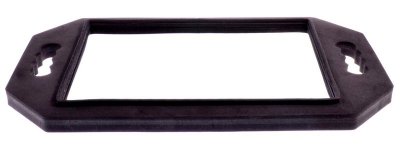 MR-9M26 Зеркало заднего вида, полимер, черное с двумя ручками 28 х 21 см